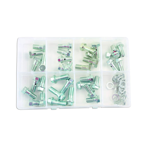 Connect Assorted Brake Hose Banjo Bolts M10 70pc 34154 Tool Connection - Dynamic Drive