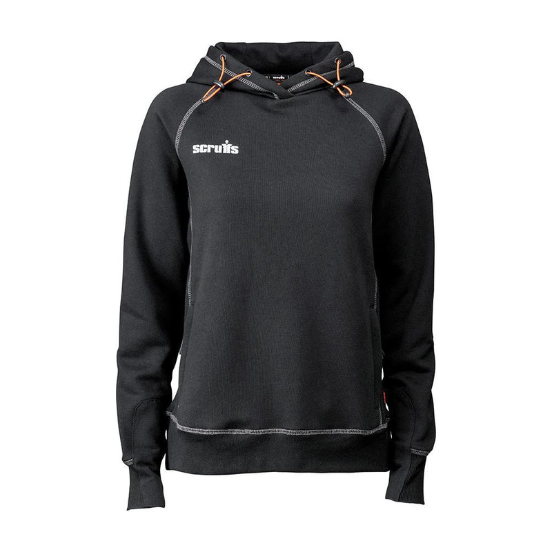 Scruffs Women's Trade Hoodie Black Size 6 Scruffs - Dynamic Drive