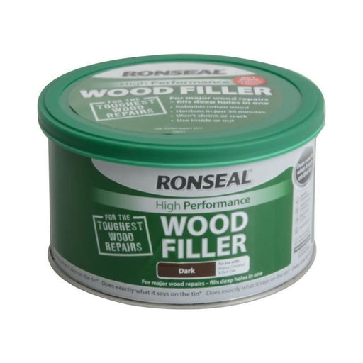 Ronseal High-Performance Wood Filler Dark 275g Ronseal - Dynamic Drive
