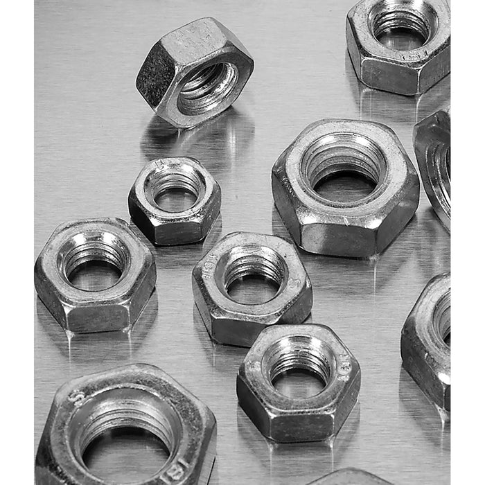 Sealey Steel Nut Assortment 1/4"-1/2"UNC 320pc AB030SN Sealey - Dynamic Drive