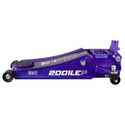 Sealey Low Profile Rocket Lift Trolley Jack 2.25 Tonne - Purple 2001LEP Sealey - Dynamic Drive