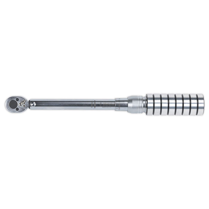 Sealey Torque Wrench Micrometer Style 1/4"Sq Drive 4-20Nm(2.9-14.8lb.ft) Calibra Sealey - Dynamic Drive