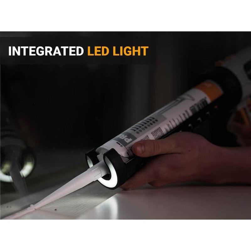Batavia MAXXPUSH Caulking Gun with LED Light 6V (AA Batteries) Batavia - Dynamic Drive