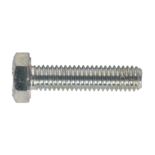 Sealey HT Setscrew M6 x 25mm 8.8 Zinc Pack of 50 SS625 Sealey - Dynamic Drive