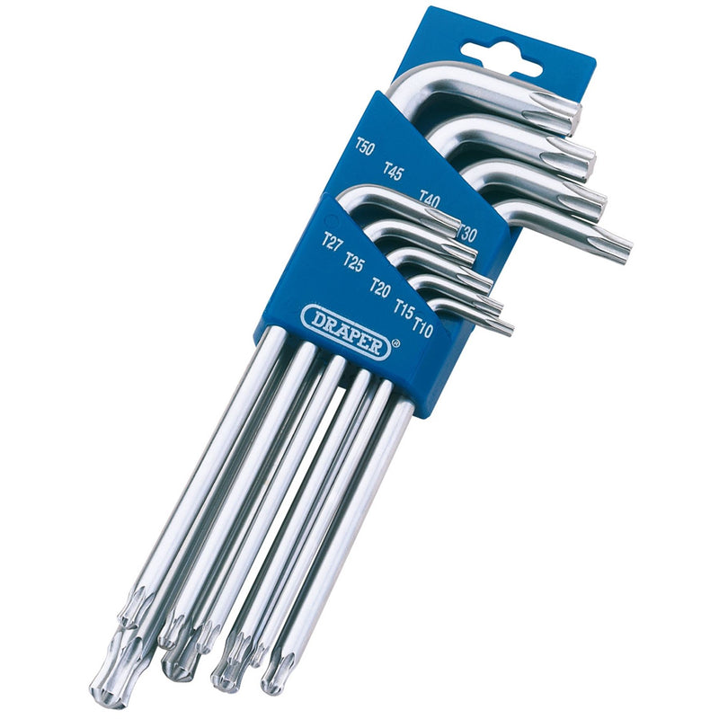 Draper TX-STAR 1/2 Ball End Key Set (9 Piece) 73035 Draper - Dynamic Drive