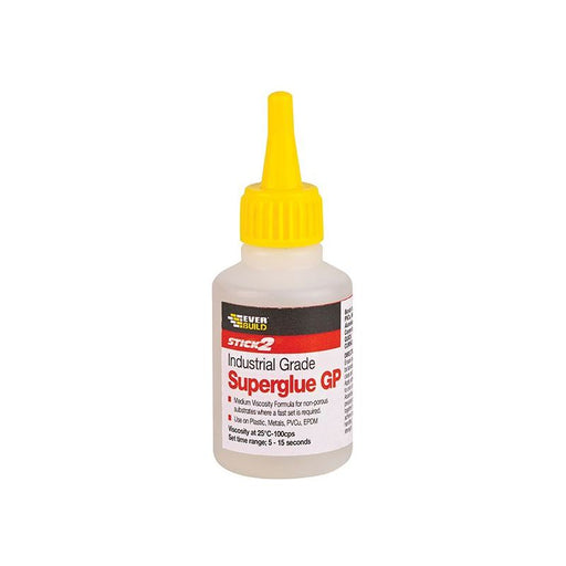 Everbuild Sika Industrial Superglue General Purpose 20g Everbuild Sika - Dynamic Drive