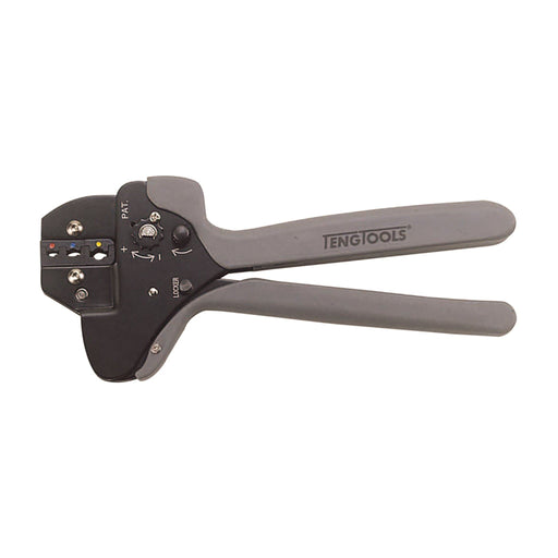 Teng Tools Ratcheting Crimping Plier With Three Heads Teng Tools - Dynamic Drive