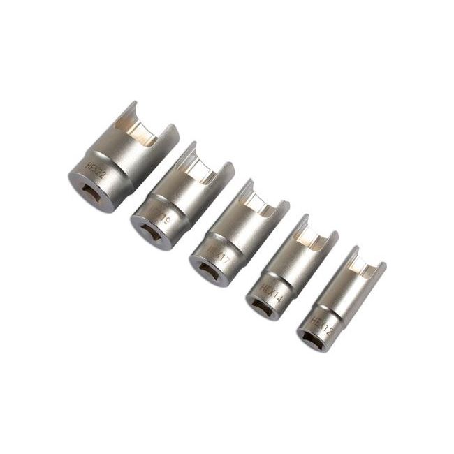 Laser Elbow Connector Socket Set 3/8"D 5pc 6089 Laser - Dynamic Drive
