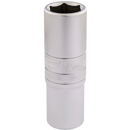 Draper 6 Point Metric Deep Socket, 1/2" Sq. Dr., 18mm 16650 Draper - Dynamic Drive
