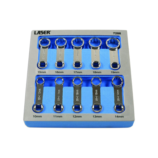 Laser Torque Adaptor Set 3/8"D 10pc 7286 Laser - Dynamic Drive
