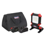 Sealey 20V 4Ah SV20 Series Cordless SMD LED 1800lm Worklight Kit CP20VCLKIT1 Sealey - Dynamic Drive