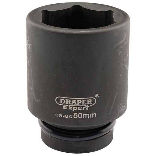 Draper Expert HI-TORQ 6 Point Deep Impact Socket, 1" Sq. Dr., 50mm Draper - Dynamic Drive
