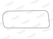 Summit Stick-On Commercial Lower Blind-Spot Mirror Glass fits Ford Connect RHS Summit - Dynamic Drive