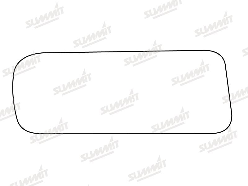 Summit Stick-On Commercial Lower Blind-Spot Mirror Glass fits Ford Connect RHS Summit - Dynamic Drive
