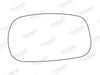 Summit Stick-On Standard Mirror Glass fits Nissan Micra LHS Summit - Dynamic Drive