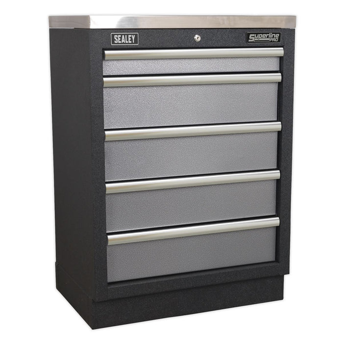 Sealey Superline Pro 3.2m Storage System Stainless Worktop APMSSTACK03SS Sealey - Dynamic Drive