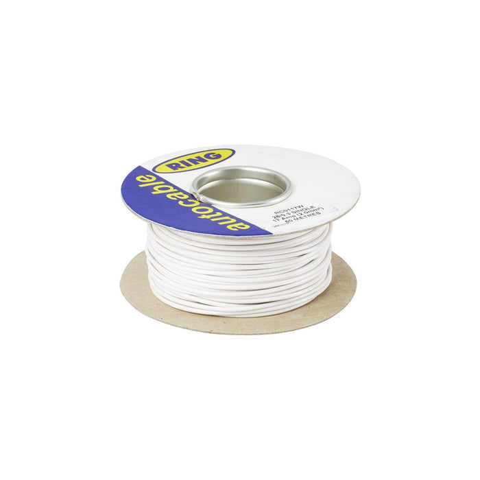Ring Automotive RC0117W Cables, 28/0.30 mm, 50 m, White Ring Automotive - Dynamic Drive