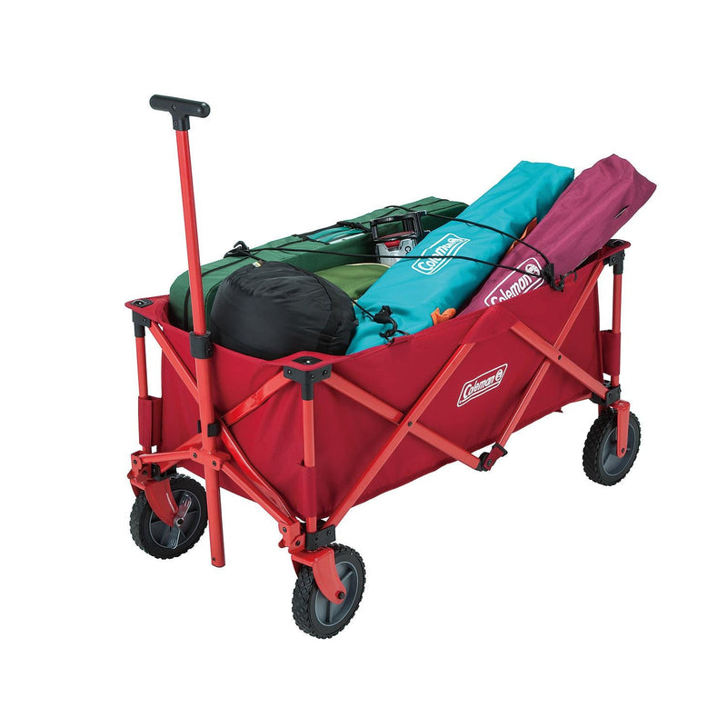Coleman Camping Wagon 2000035214 Max. 85kg Hand Cart Trolley Red Foldable Garden Coleman - Dynamic Drive