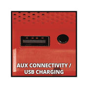 Einhell TC-SR 18 Li BT-Solo Power X-Change Speaker 18V Bare Unit Einhell - Dynamic Drive