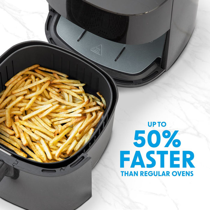 Baridi 3.5L Low Fat Air Fryer with Digital Rapid Air Oil Free Circulation Baridi  - Dynamic Drive