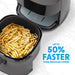 Baridi 3.5L Low Fat Air Fryer with Digital Rapid Air Oil Free Circulation Baridi  - Dynamic Drive