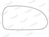 Summit Stick-On Standard Mirror Glass fits Hyundai Coupe RHS Summit - Dynamic Drive