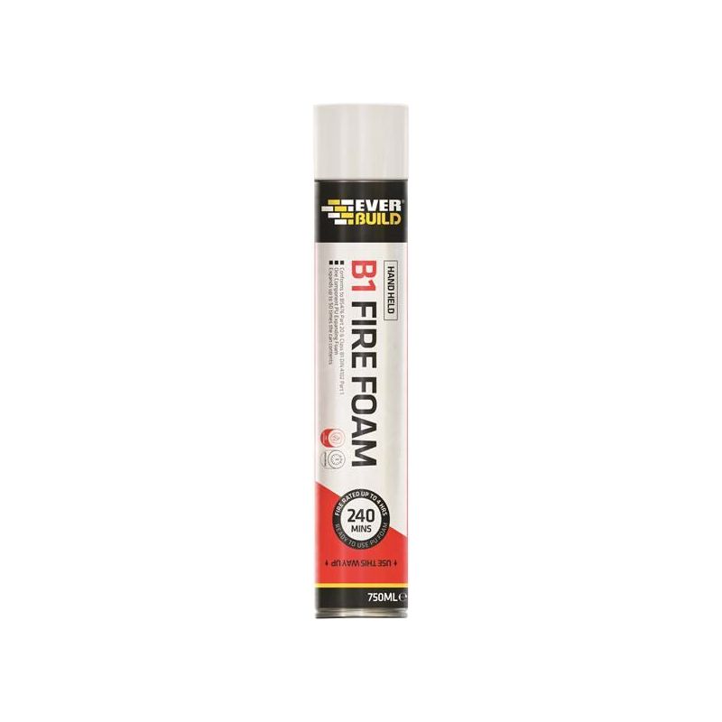 Everbuild Sika Fire Foam B1 Hand Grade Aerosol 750ml Everbuild Sika - Dynamic Drive