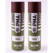2 x PMA Tough Durable Primer Spray Paint - Red - 500ml PCPA1021 PMA - Dynamic Drive