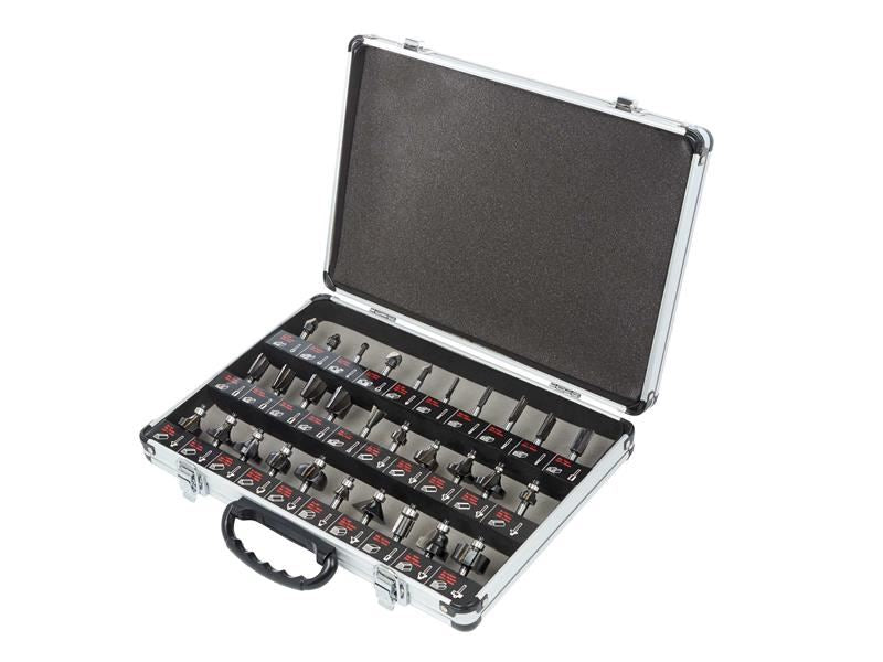 Trend SET/SS31X1/4TC TCT Router Cutter Set, 30 Piece Trend - Dynamic Drive