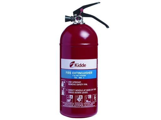 Kidde Fire Extinguisher Multipurpose 2.0kg ABC Kidde - Dynamic Drive