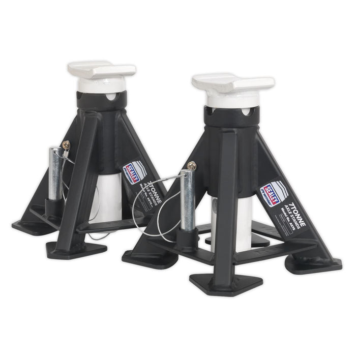 Sealey Short Axle Stands (Pair) 7 Tonne Capacity per Stand Sealey  - Dynamic Drive