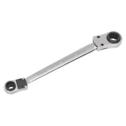 Sealey Ratchet Ring Spanner 4-in-1 Reversible Metric AK6389 Sealey - Dynamic Drive