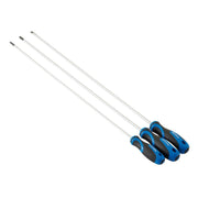 Draper Extra Long Reach Soft Grip Screwdriver Set, 450mm (3 Piece) 32603 Draper - Dynamic Drive