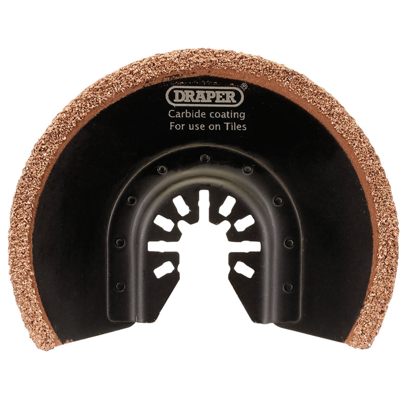 Draper Oscillating Multi-Tools Carbide Coated Cutting Blade, 88mm 70470 Draper - Dynamic Drive
