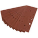 Draper 232 x 92mm 120 Grit Aluminium Oxide Sanding Sheets for 63128 Random Orbit Draper - Dynamic Drive