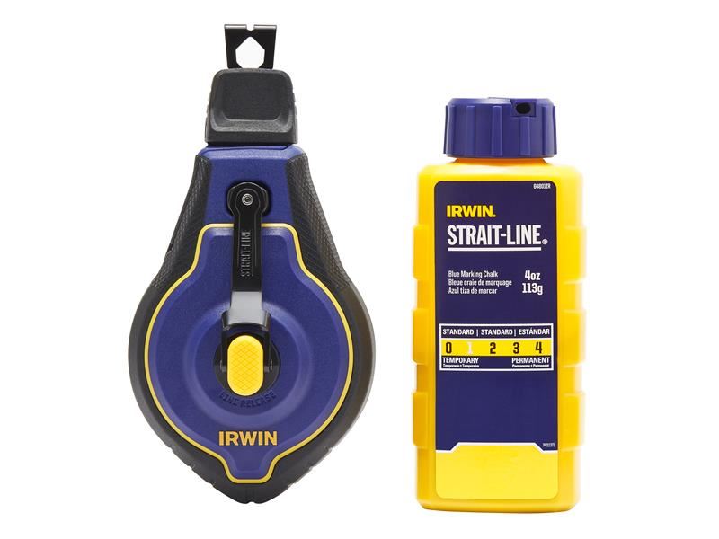 Irwin® Strait-Line® Speedline Pro Chalk Reel Set 30m IRWIN® STRAIT-LINE® - Dynamic Drive