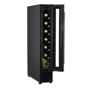 Baridi Extra-Slim 7 Bottle Wine Fridge & Cooler 15cm - Black DH76 Baridi - Dynamic Drive
