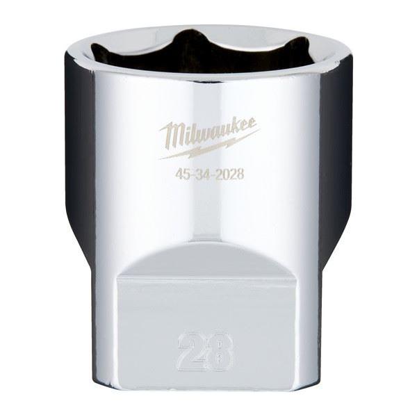 Milwaukee 1/2 Drive Socketmetric Standard-28 4932480026 Milwaukee - Dynamic Drive