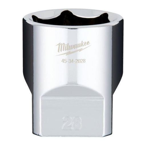 Milwaukee 1/2 Drive Socketmetric Standard-28 4932480026 Milwaukee - Dynamic Drive