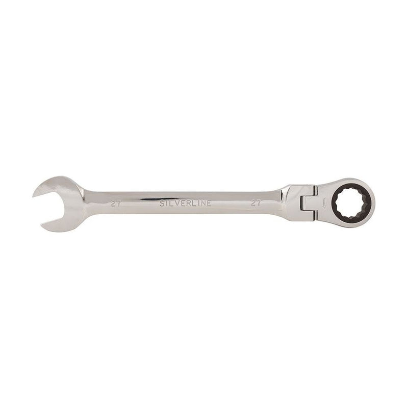 Silverline Flexible Head Ratchet Spanner 27mm Silverline - Dynamic Drive