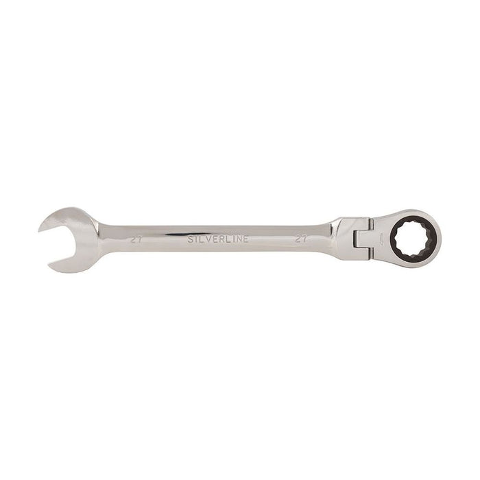 Silverline Flexible Head Ratchet Spanner 27mm Silverline - Dynamic Drive