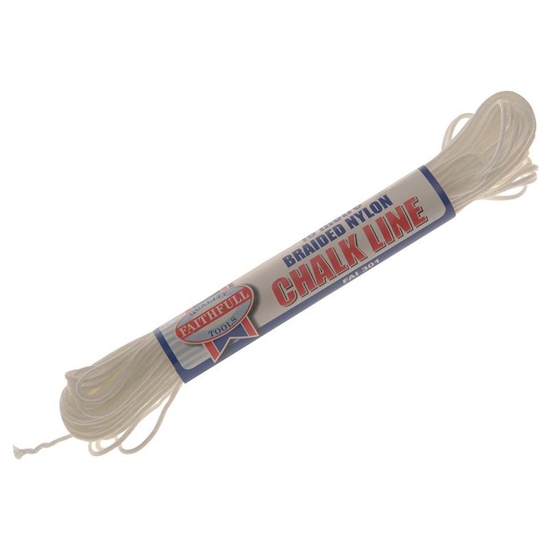Faithfull 301 Braided Nylon Chalk Line 18m (Box 12) Faithfull - Dynamic Drive