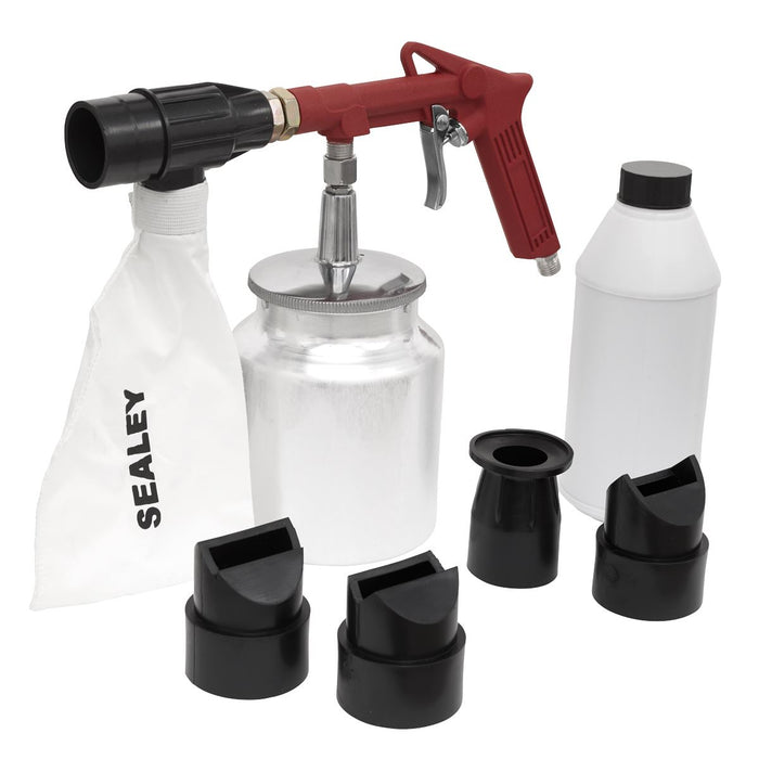 Sealey Air Recirculating Sandblasting Kit SG10E Sealey - Dynamic Drive