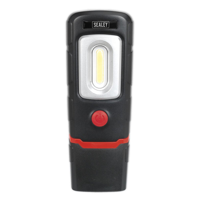 Sealey Rechargeable LED Inspection Lamp 360 COB Work Light Super Bright Black Sealey  - Dynamic Drive