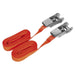 Sealey Self-Securing Ratchet Tie Down 25mm x 4.5m 500kg Breaking Strength Pair Sealey - Dynamic Drive
