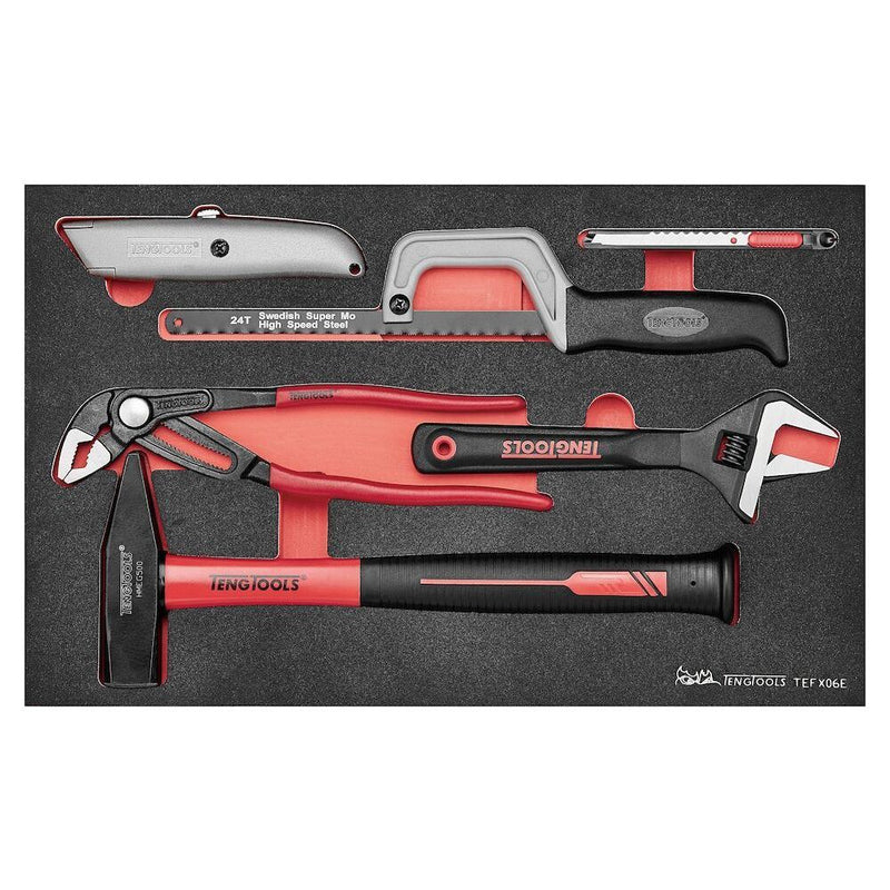 Teng Tools General Tool Set E FOAM3 6 Pieces Teng Tools - Dynamic Drive