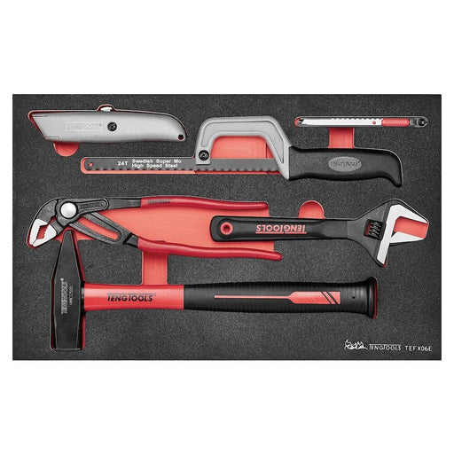 Teng Tools General Tool Set E FOAM3 6 Pieces Teng Tools - Dynamic Drive