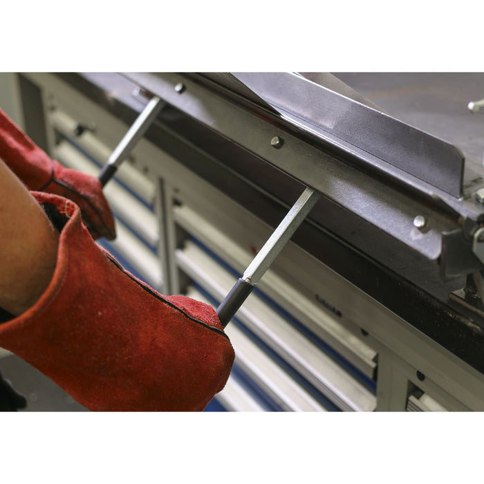 Sealey Sheet Metal Folder Vice/Bench Mounting 700mm TS01 Sealey  - Dynamic Drive