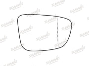 Summit Stick-On Aspheric Mirror Glass fits BMW 5 Series 17 on RHS Summit - Dynamic Drive