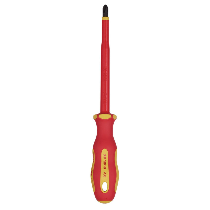 Draper XP1000 VDE Cross Slot Screwdriver, No.3 x 150mm 64433 Draper - Dynamic Drive